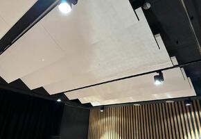 Акустические подвесные потолки Isofon в проекте Студия звукозаписи в Новосибирской государственной консерватории имени М. И. Глинки