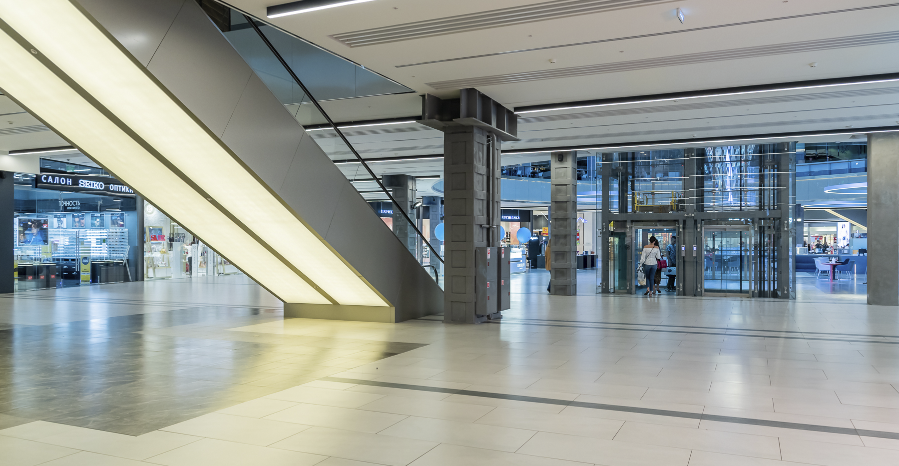 Фото проекта: Остекление атриума и лифтовых шахт в ТРЦ Европолис. Изображение № 8