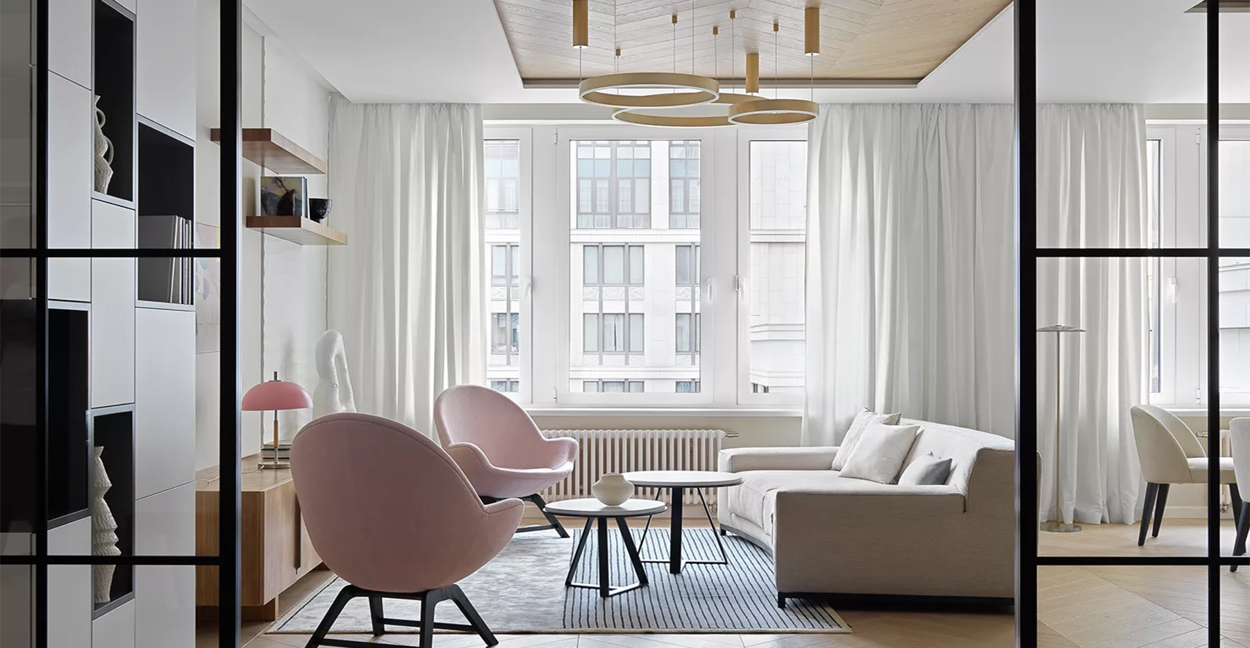 Фото проекта: Проект Nayada по установке перегородок NAYADA-Quadro в элитных квартирах. Изображение № 1