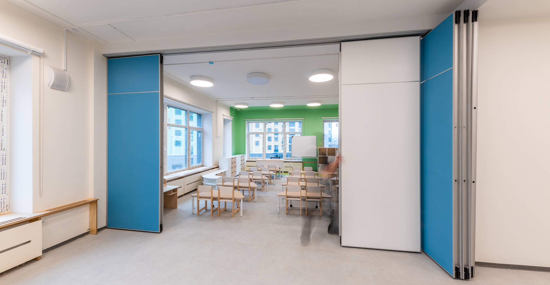 Фото проекта: Проект Nayada по установке раздвижных перегородок в детском саду &laquo;Лучи&raquo;. Изображение № 5