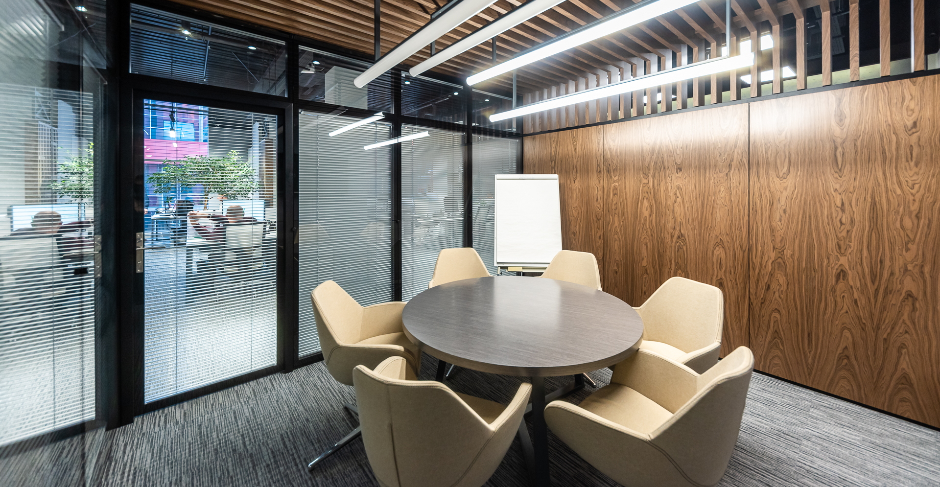 Фото проекта: Установка перегородок Intero-400 в НЕО ГЕО. Изображение № 6